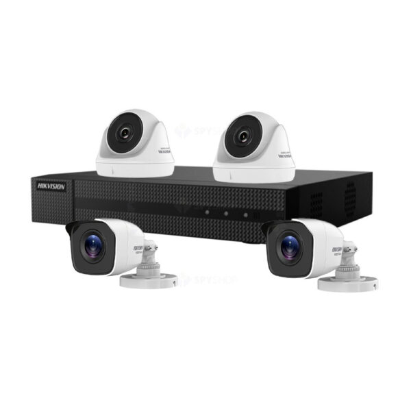 DVR mit 2 Innen und 2 Außen Kameras